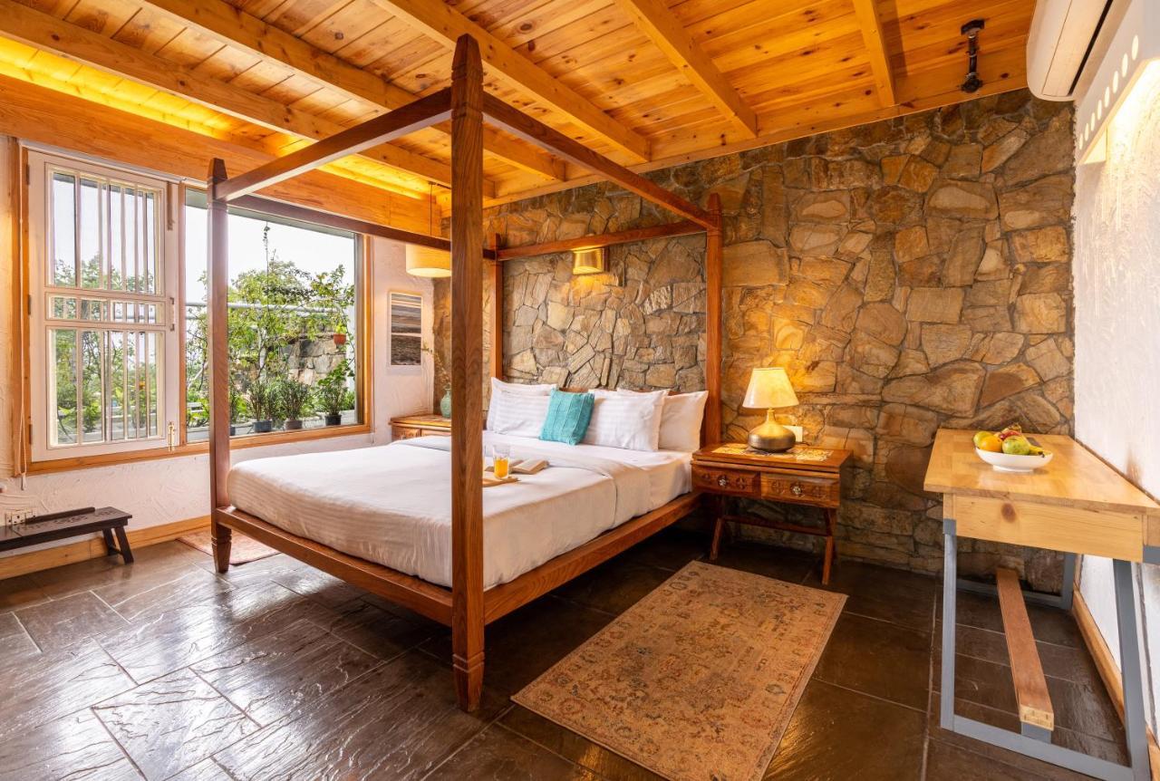 Saffronstays Hydrangea Hill, Mukteshwar Kāthgodām Extérieur photo