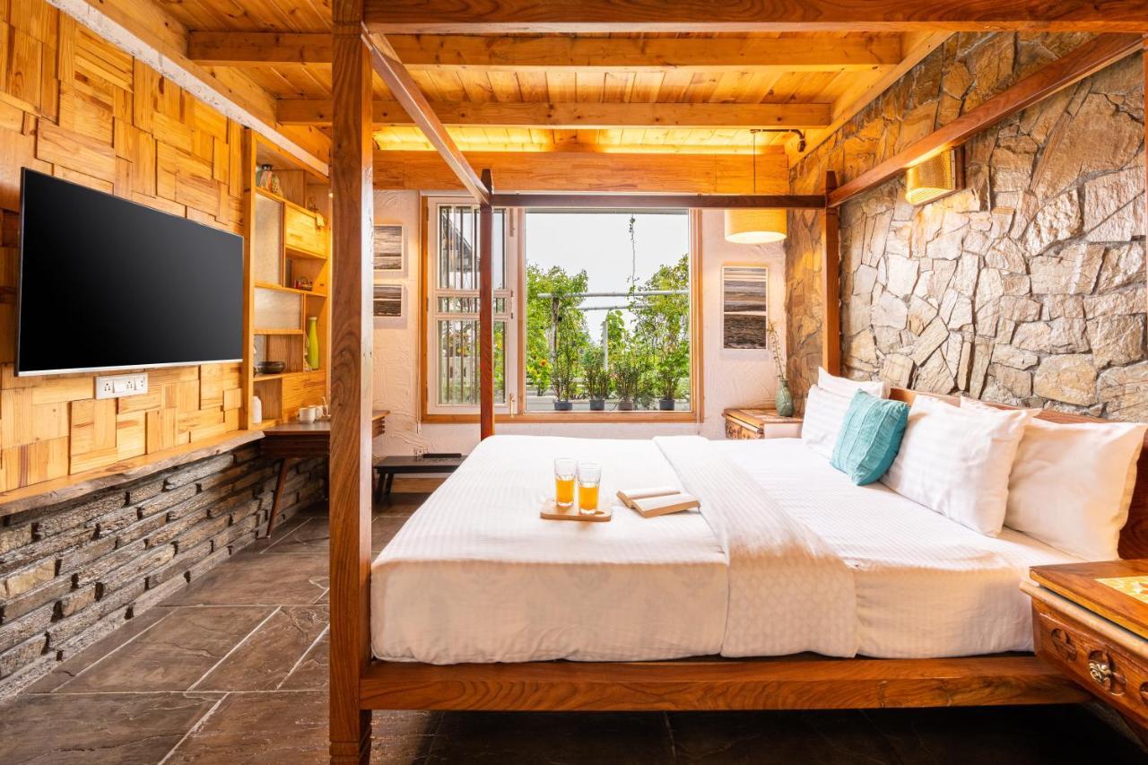 Saffronstays Hydrangea Hill, Mukteshwar Kāthgodām Extérieur photo